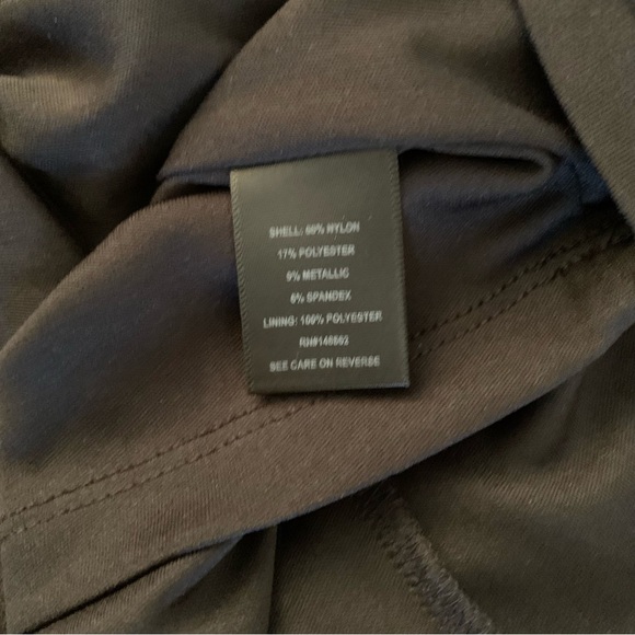 Torrid Metallic and Black Sparkly Side Knot Dress - Picture 8 of 9